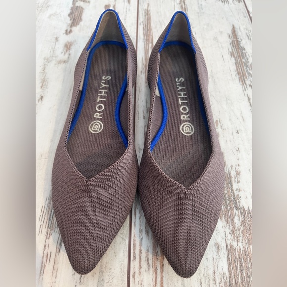 Rothy’s The Point Retired Mink Flats - Size 8.5 - Picture 11 of 14